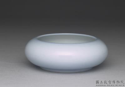 图片[2]-Brush washer with sky blue glaze, Qing dynasty, Kangxi reign (1662-1722)-China Archive